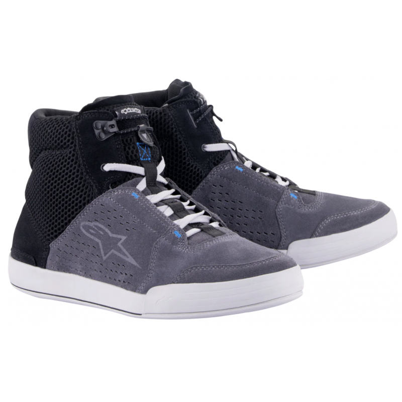 Мотоботы Alpinestars Chrome Air Black/Gray/Blue купити від 0 грн